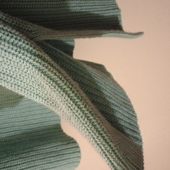 Mint Green Knit Blend Sweater - Picture 3 of 6